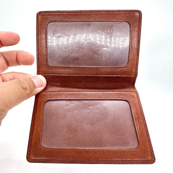 Authentic Louis Vuitton Porte 2 Cartes Vertical Bifold ID / Card Holder EUC - Picture 4 of 13